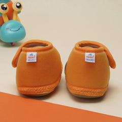 6 To 12 Months Baby Boys & Baby Girls Cute Soft Cotton Pre-Walker Sports Booties (Green,Turmeric)
