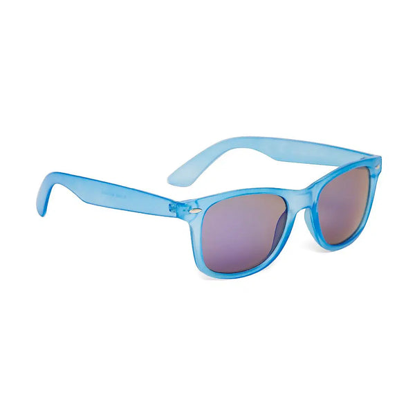 Boys & Girls Transparent Rectangular Shape Frame Stylish Ploarized UV Protection Sunglasses For 3 to 6 Years (Blue)