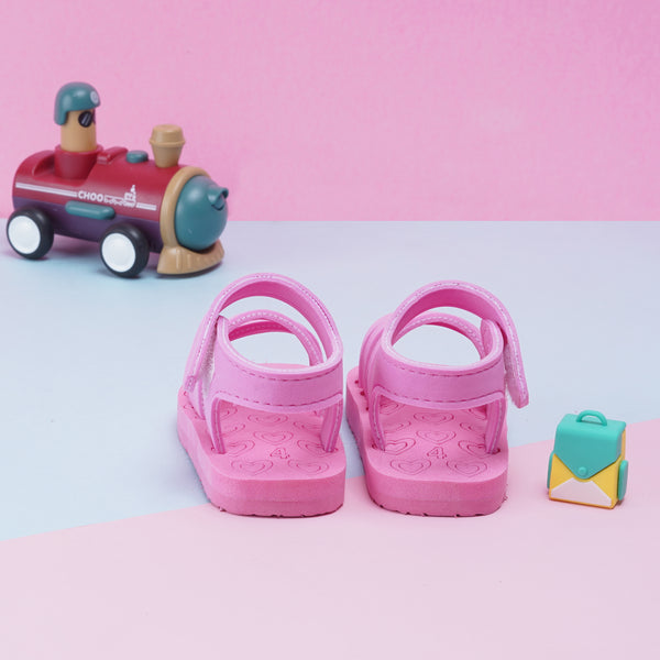 Kids Eva Velcro Sandals For Baby Girls First Walking Sandals For 6 To 9 Months -BT4124
