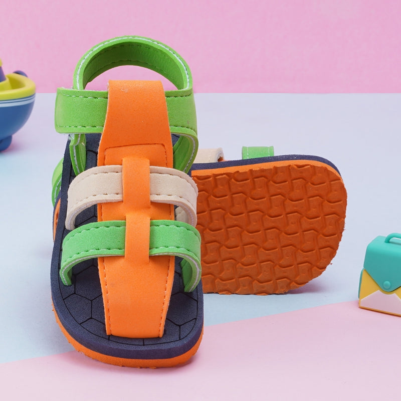 Kids Eva Velcro Sandals For Baby Girls and Boys/First Walking Sandals For 15 To 18 Months -BT4115