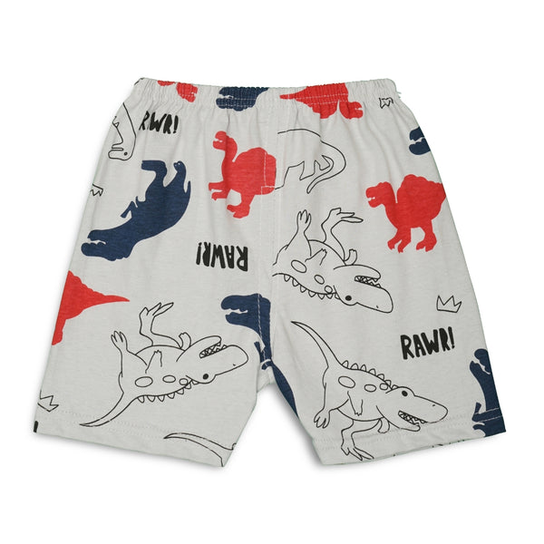 Boys & Girls Cotton Kids Half T-shirt Pant Clothing set/Night Dress (Navy,Grey)-BD167
