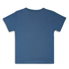 Boys & Girls Cotton Kids Half T-shirt Pant Clothing set/Night Dress (Navy,Grey)-BD167