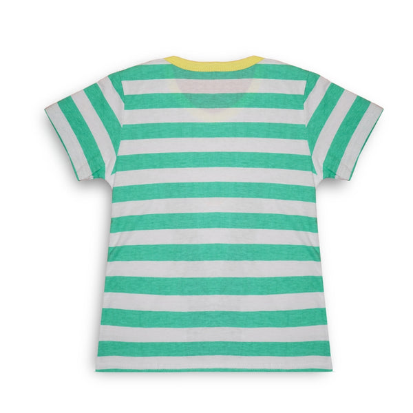 Boys & Girls Cotton Kids Half T-shirt Pant Clothing set/Night Dress (Mint,Yellow)-BD173