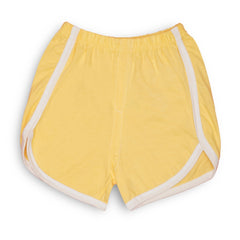 Boys & Girls Cotton Kids Half T-shirt Pant Clothing set/Night Dress (White,Orange)-BD179