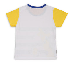 Boys & Girls Cotton Kids Half T-shirt Pant Clothing set/Night Dress (White,Navy)-BD185