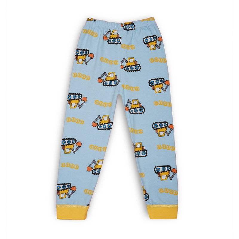 Boys & Girls Cotton Kids Half T-shirt Pant Clothing set/Night Dress (Light Blue)-BD212