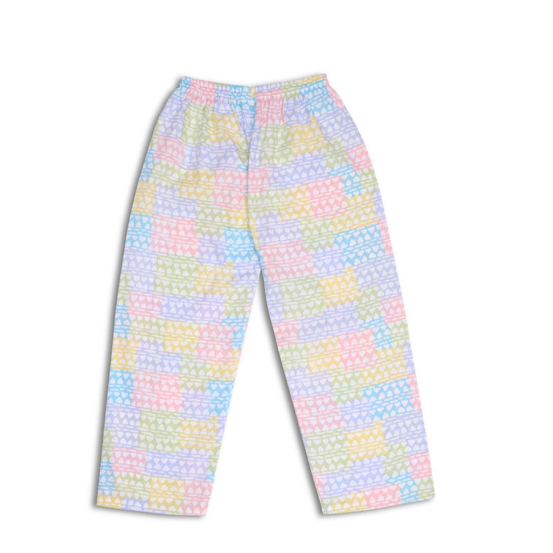 Baby Girls Cotton Top and Pyjama Combo Set Baby Dress/Night Suit (Multicolor)-BD328