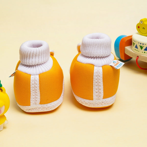 6 To 12 Months Baby Boys & Baby Girls Cute Soft Cotton Pre-Walker Rabbit Face Booties