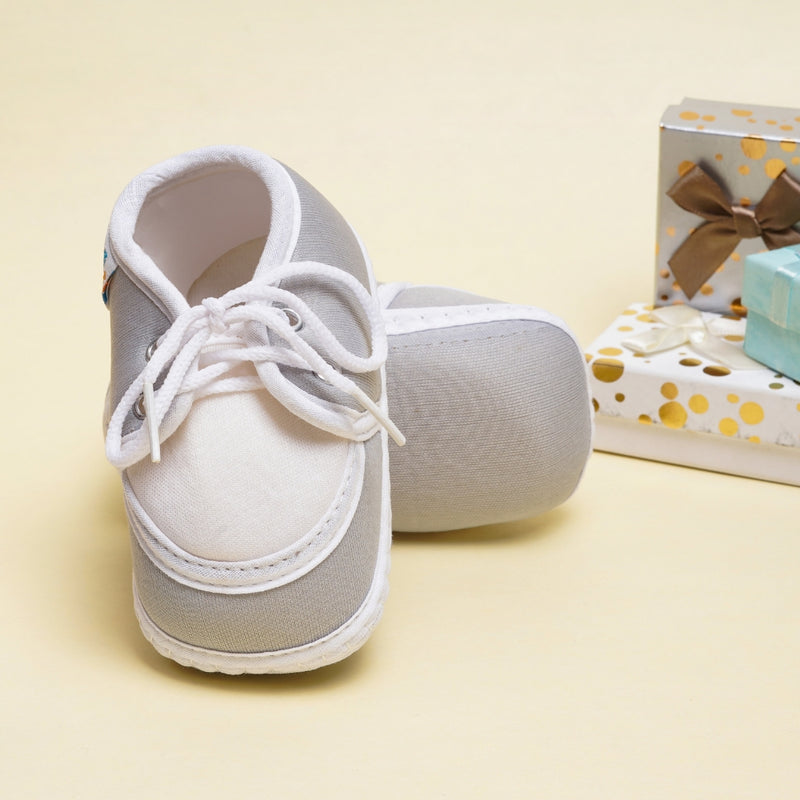 6 To 12 Months Baby Boys & Baby Girls Cute Soft Cotton Pre-Walker Lace Booties