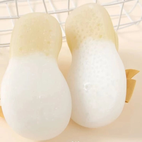 Baby Unisex Anti-Skid Silicon Sole Grip Bumper Socks Booties (Yellow)-BT4257