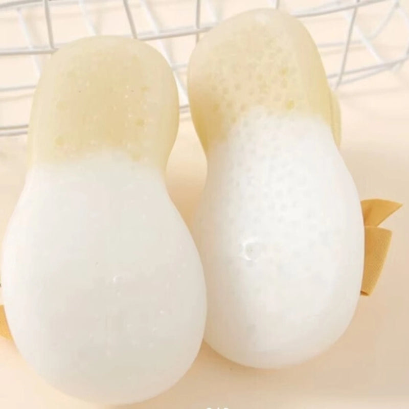Baby Unisex Anti-Skid Silicon Sole Grip Bumper Socks Booties (Yellow)-BT4257
