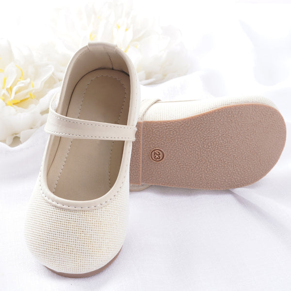 Neska Moda Girls Synthetic Leather Ballerinas/Belly Sandal (Gold)