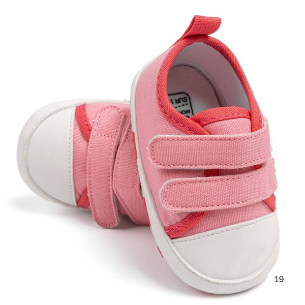 6 to 12 Months Baby Boys & Girls Shoes,Infant Non Slip Booties (Pink)-BT4631
