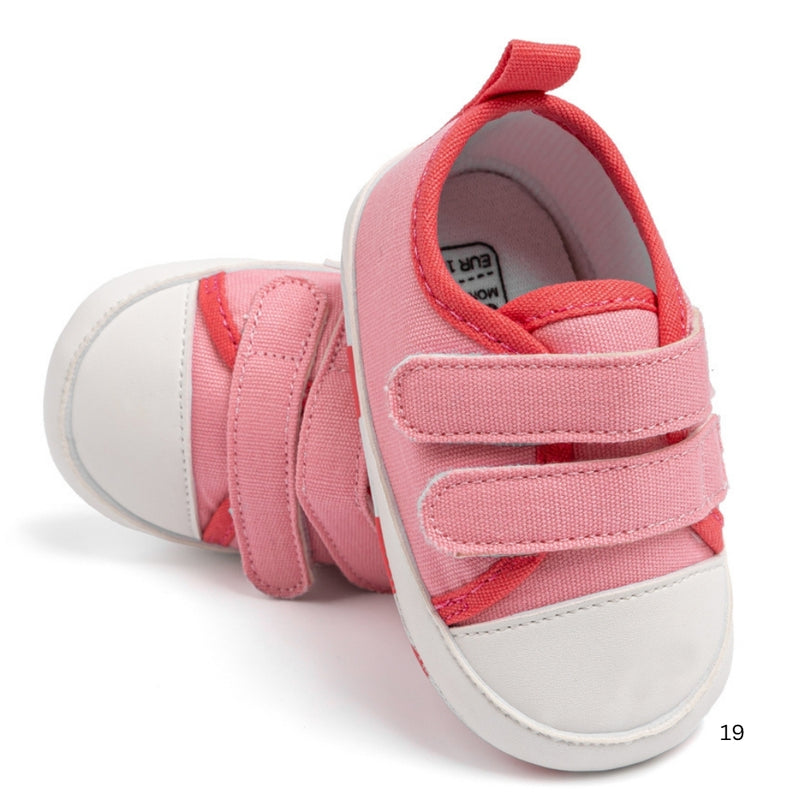 6 to 12 Months Baby Boys & Girls Shoes,Infant Non Slip Booties (Pink)-BT4631