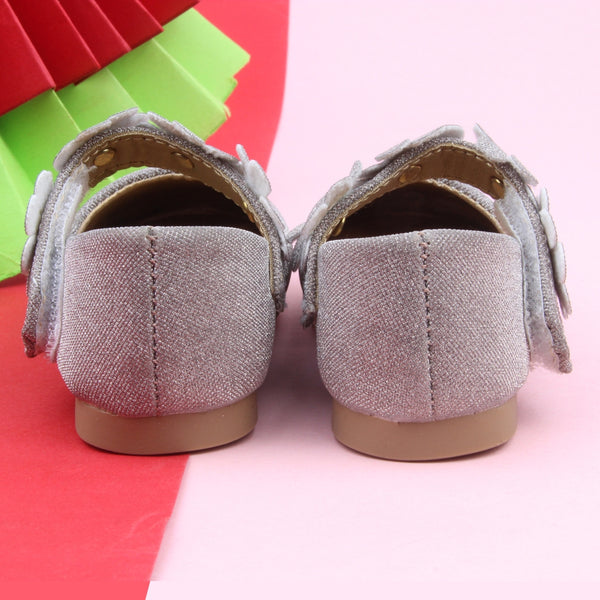 Synthetic Leather Ballerinas/Belly Sandal/Booties for Girls (Brown)-BT4810
