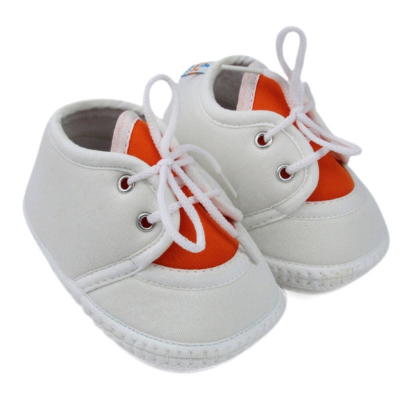 6 To 12 Months Baby Boys & Baby Girls Lace Cotton Shoe/Booties (Grey)-BT4880