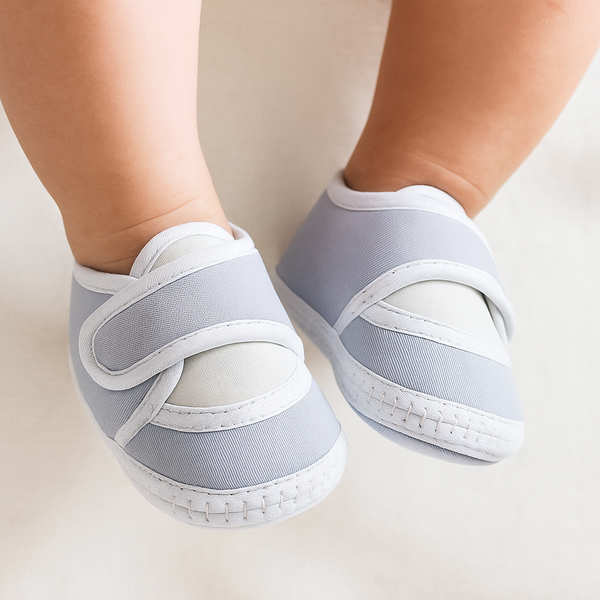 6 To 12 Months Baby Boys & Baby Girls Velcro Cotton Shoe/Booties (Green,Yellow)-BT4924