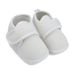 6 To 12 Months Baby Boys & Baby Girls Velcro Velvet Shoe/Booties (Black,Brown)-BT4927