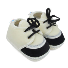 6 To 12 Months Baby Boys & Baby Girls Lace Velvet Shoe/Booties (Brown,Grey)-BT4951