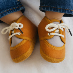 6 To 12 Months Baby Boys & Baby Girls Lace Cotton Shoe/Booties (Grey)-BT4957