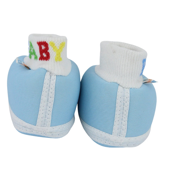 Baby Unisex Cotton Blue,Red Slip-on Socks Booties-BT5291