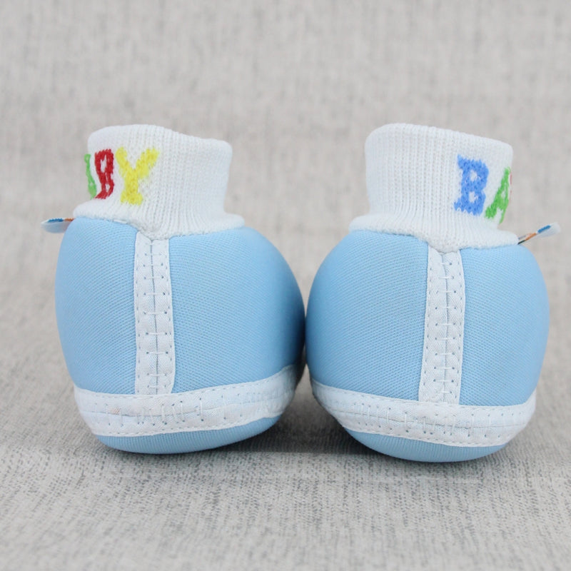 Baby Unisex Cotton Blue,White,Red Slip-on Socks Booties-BT5304