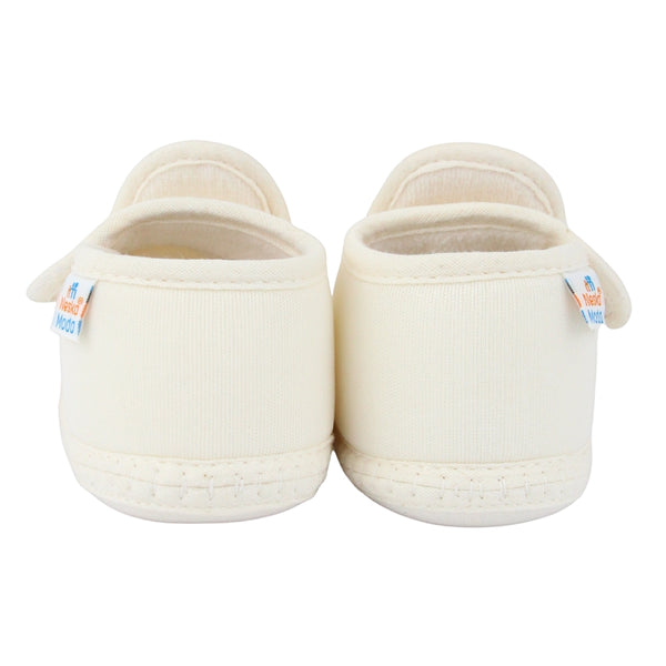 Baby Girls Cotton Floral Yellow,White Velcro Shoe-BT5530