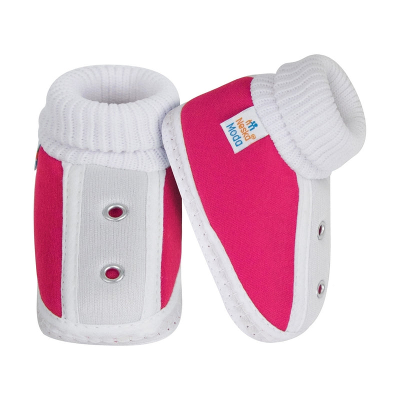 6 To 12 Months Baby Boys & Girls Cotton Pre-Walker Shoes Booties (Multicolor)-BT77