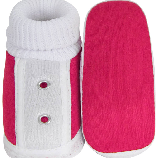 6 To 12 Months Baby Boys & Girls Cotton Pre-Walker Shoes Booties (Multicolor)-BT77