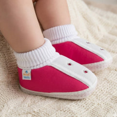 6 To 12 Months Baby Boys & Girls Cotton Pre-Walker Shoes Booties (Multicolor)-BT77
