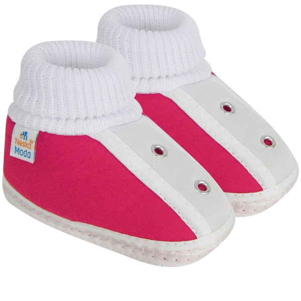 6 To 12 Months Baby Boys & Girls Cotton Pre-Walker Shoes Booties (Multicolor)-BT77