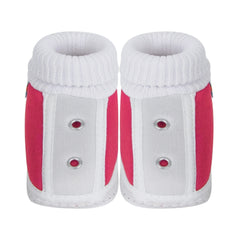 6 To 12 Months Baby Boys & Girls Cotton Pre-Walker Shoes Booties (Multicolor)-BT77