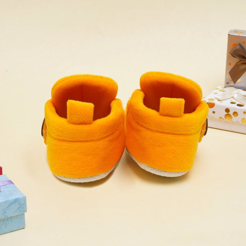 Baby Boys & Baby Girls 6 To 12 Months Velvet Velcro Booties