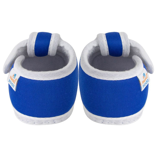Neska Moda 6 To 12 Months Baby Boys & Girls Cotton Butterfly Velcro Booties