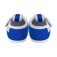 Neska Moda 6 To 12 Months Baby Boys & Girls Cotton Butterfly Velcro Booties