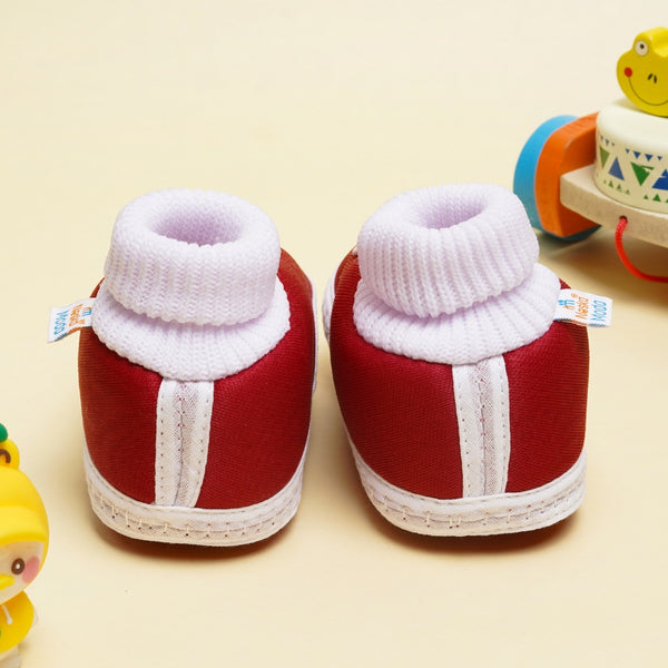 6 To 12 Months Baby Boys & Baby Girls Cute Soft Cotton Pre-Walker Butterfly Booties
