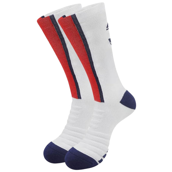 11 To 18 Years Football Socks for Boys and Girls,Mid-Calf/Crew Socks,Soccer Socks,Sports Socks White,Red,Blue-S2022