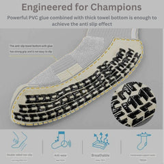 11 To 18 Years Football Socks for Boys and Girls Crew Length/Ankle Socks,Soccer Socks,Sports Socks White-S2038