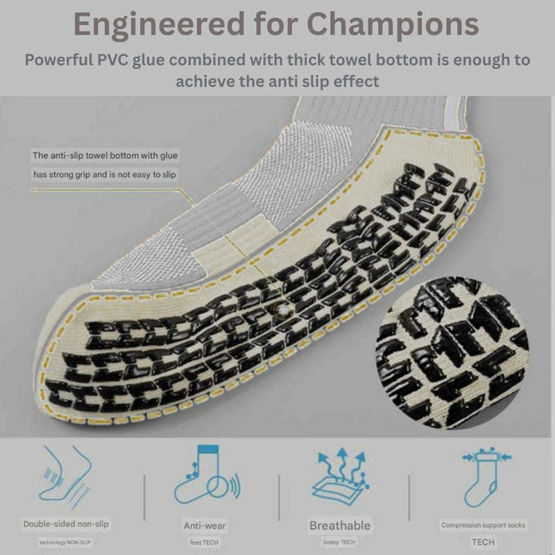 11 To 18 Years Football Socks for Boys and Girls Crew Length/Ankle Socks,Soccer Socks,Sports Socks White-S2038