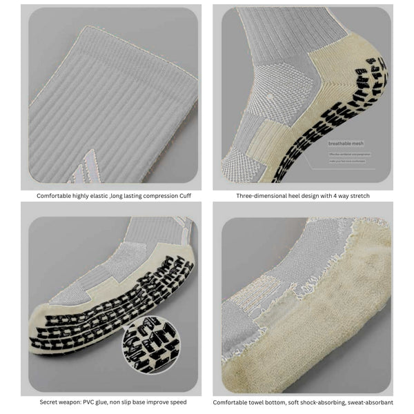 11 To 18 Years Football Socks for Boys and Girls Crew Length/Ankle Socks,Soccer Socks,Sports Socks White-S2038