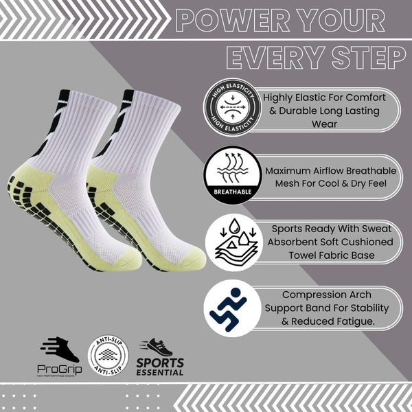 11 To 18 Years Football Socks for Boys and Girls Crew Length/Ankle Socks,Soccer Socks,Sports Socks White-S2038