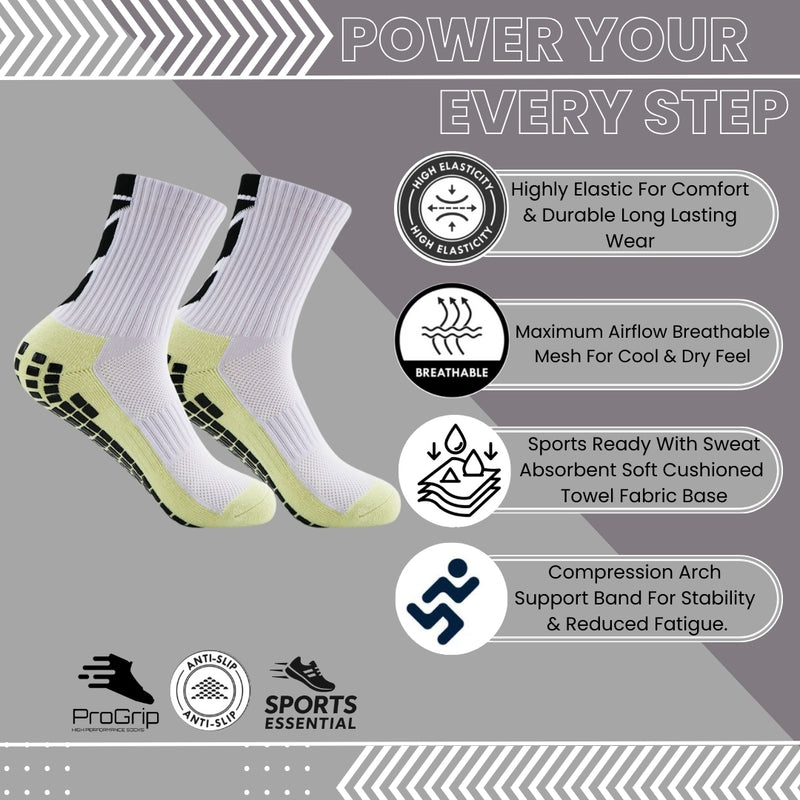 11 To 18 Years Football Socks for Boys and Girls Crew Length/Ankle Socks,Soccer Socks,Sports Socks White-S2038