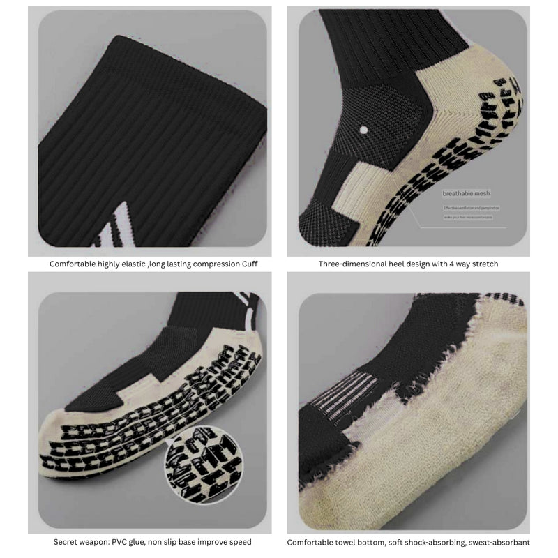 11 To 18 Years Football Socks for Boys and Girls Crew Length/Ankle Socks,Soccer Socks,Sports Socks Black,Red-S2039