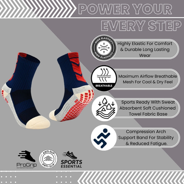 11 To 18 Years Football Socks for Boys and Girls Crew Length/Ankle Socks,Soccer Socks,Sports Socks Black,Red-S2039