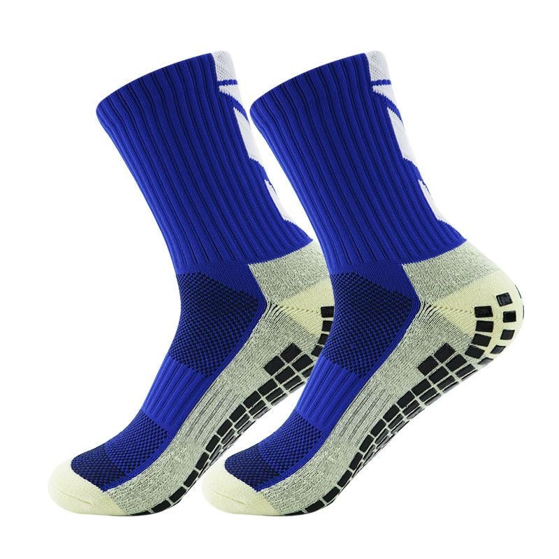 11 To 18 Years Football Socks for Boys and Girls Crew Length/Ankle Socks,Soccer Socks,Sports Socks Blue-S2040