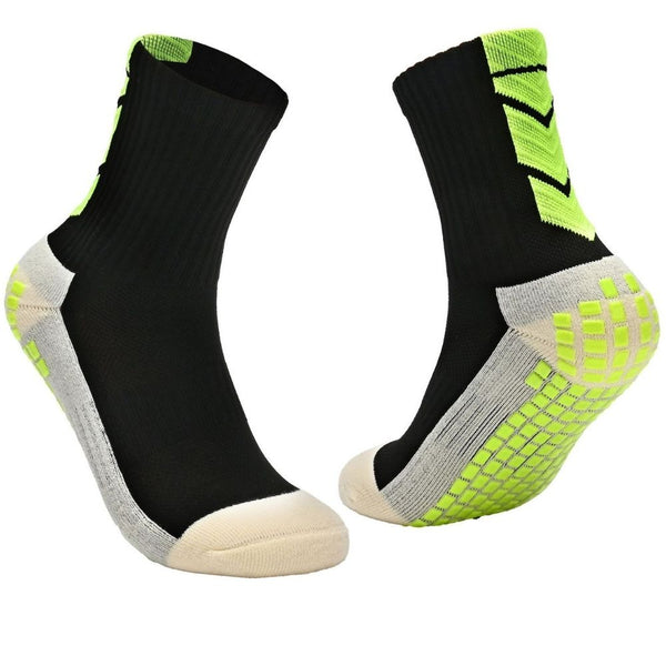 11 To 18 Years Football Socks for Boys and Girls Crew Length/Ankle Socks,Soccer Socks,Sports Socks Black,Green-S2042