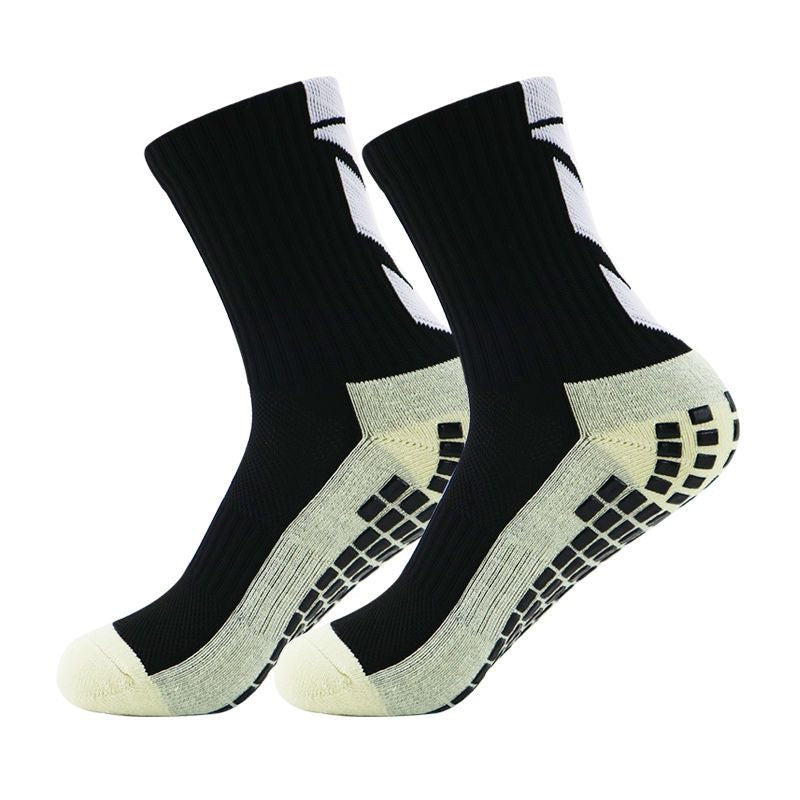 11 To 18 Years Football Socks for Boys and Girls Crew Length/Ankle Socks,Soccer Socks,Sports Socks Black-S2043