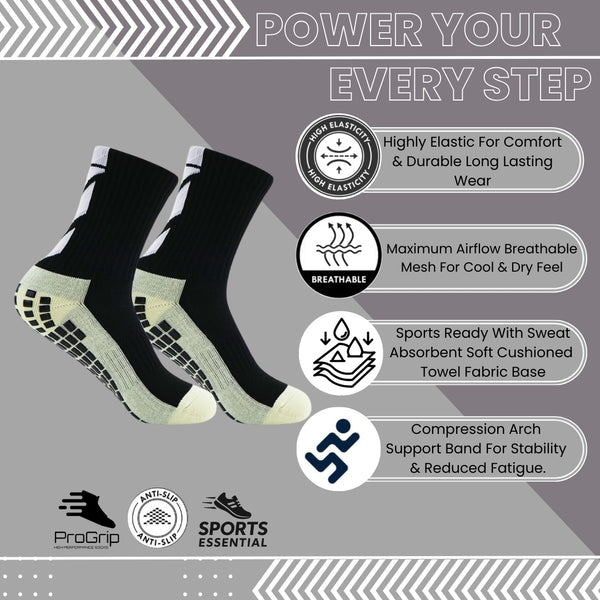 11 To 18 Years Football Socks for Boys and Girls Crew Length/Ankle Socks,Soccer Socks,Sports Socks Black-S2043