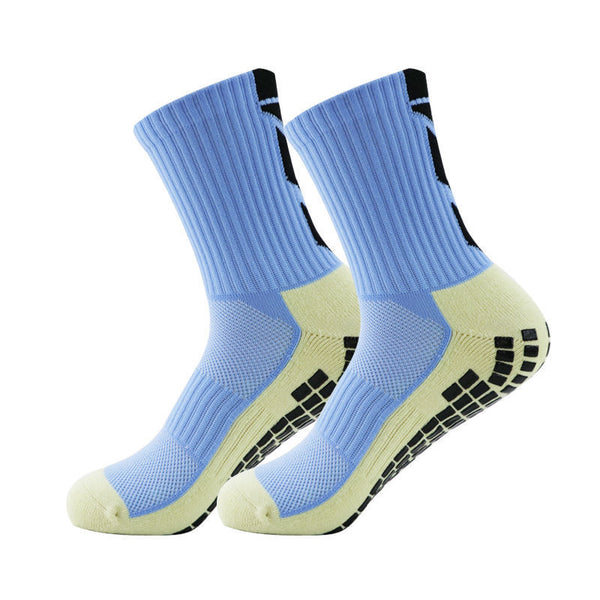 11 To 18 Years Football Socks for Boys and Girls Crew Length/Ankle Socks,Soccer Socks,Sports Socks Blue-S2045