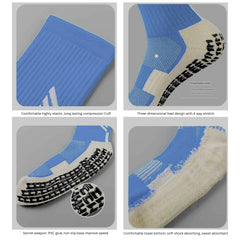 11 To 18 Years Football Socks for Boys and Girls Crew Length/Ankle Socks,Soccer Socks,Sports Socks Blue-S2045